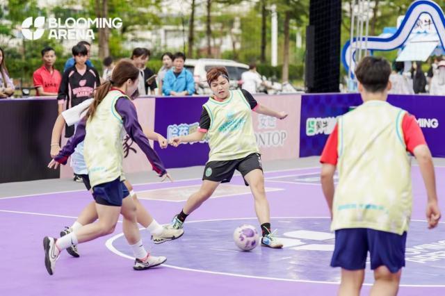 欧冠直播-“怒放竞技场”首现羊城 3V3街头足球潮爆大湾区